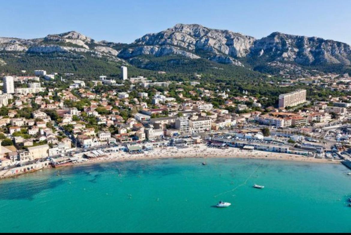 Appartement La Plage De La Pointe Rouge مارسيليا المظهر الخارجي الصورة