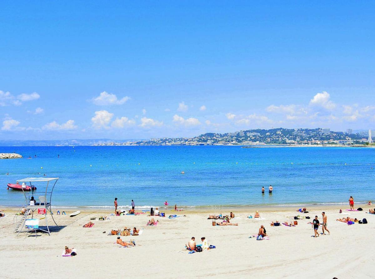 Appartement La Plage De La Pointe Rouge مارسيليا المظهر الخارجي الصورة